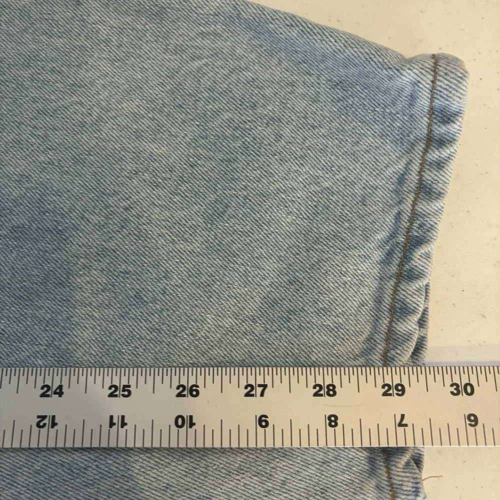 Vintage Levis Mens 560 Light Wash Orange Tab Jeans‎ 36 X 30 Barrel Leg 90s Retro